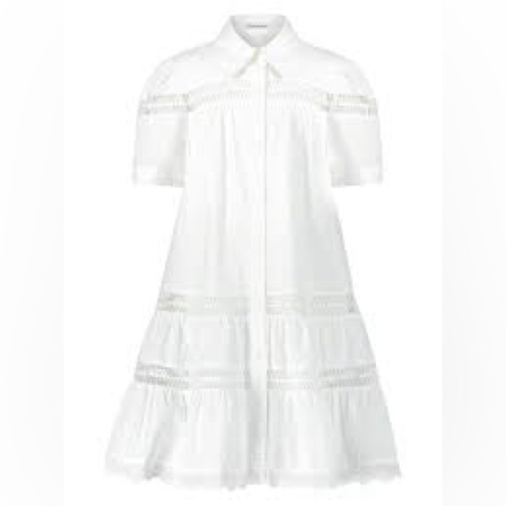 Designers Remix Elegant White Lace Dress